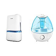LEVOIT Humidifiers for Bedroom, 4L Ultrasonic Cool Mist Humidifier for Large Room Babies & Cool Mist Humidifiers for ...