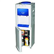Atlantis Prime Hot Cold & Normal Floor Standing Top Loading Water Dispenser with Cooling Cabinet Fridge Price