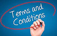 Terms and conditions| Developing and delivering your vision