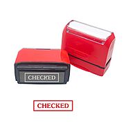 Buy Checked Stamps Online - Best Ready Rubber Stamp for every Business