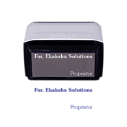 Designation Pre-Ink Stamp From Stamp Vala - Best Rubber Stamp Store