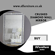 Buy today Crushed diamond wall mirror at amazing price deals