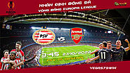 Soi kèo nhà cái PSV vs Arsenal, 23h45 ngày 27/10 – Europa League