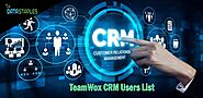 TeamWox CRM Users Mailing List | TeamWox CRM Users List
