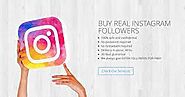 Buy Instagram Followers - Real Instagram Followers at $15