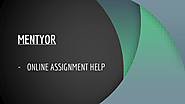 Mentyor - Online Assignment Help