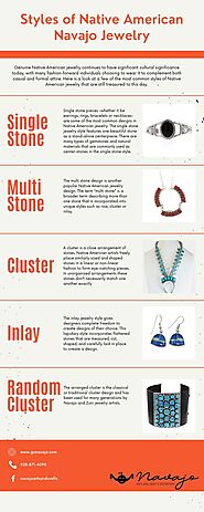 Styles of Native American Navajo Jewelry