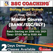 Join our New Offline Batch Starting on 20th July at our Boring Road Branch. - BSC Academy Patna