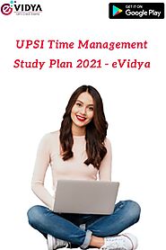 UPSI Time Management Study Plan 2021 - eVidya