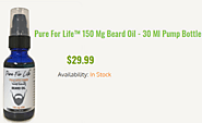 Buy Hemp Extract Beard Oil