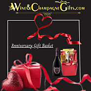 Anniversary Gifts for him/her | Attractive baskets for couples - wineandchampagnegifts