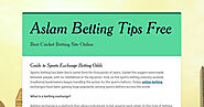 Aslam Betting Tips Free | Smore Newsletters