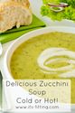 Good Enough to Eat :: Cold Zucchini Soup