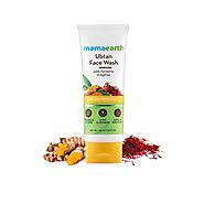 Mamaearth Ubtan Face Wash for Tan Removal with Turmeric and Saffron