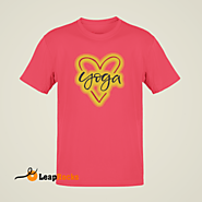 Love Yoga Printed t-shirt for men & boys