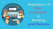 Importance of Web Developers in Boosting your Business?