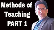 Methods of teaching in Institutions of higher learning II उच्च अधिगम संस्थाओं मेंशिक्षण की पद्धति