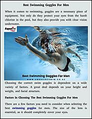 best swimming goggles for men in nz
