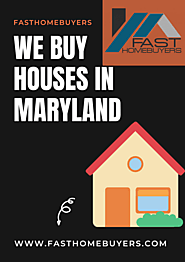 We Buy Houses In Maryland