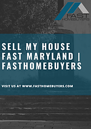 Sell My House Fast Maryland