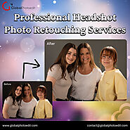 Online Headshot Image Editing Services – Global Photo Edit