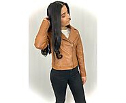 Ladies LL Quilted Biker Jacket This trendy jacket is a must have for any woman looking for a wearable modern biker st...