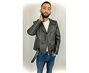 Mens Leather Luxe Biker Jacket Possibly the most famous leather biker jacket in the world. For a design this iconic a...