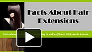 Facts about Hair Extensions