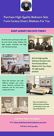 Full Size Mattress Set | Factory Direct Mattress For You