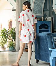 Women Night Shorts - Buy Night Short Sets For Women Online at Best Price | MyclosetStory
