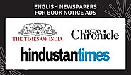 Best English Newspapers to Book Notice Ads in 2021
