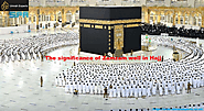 The significance of Zamzam well in Hajj