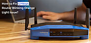 How to Fix Linksys Router Blinking Orange Light Issue?