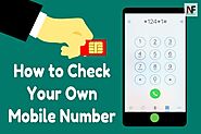 Check Your Own Mobile Number-Airtel,Idea,Vodafone,Aircel,Docomo,Reliance,Bsnl Etc.