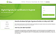 Digital Signature Certificate In Gujarat - Online Chartered