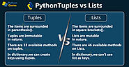 Difference between Tuple and List in Python | Tuples vs Lists - Python Geeks