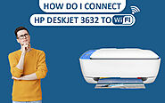 How to connect hp deskjet 3632 to wifi without usb