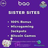 Bao Casino with 100 free spins + 1 BTC bonus.