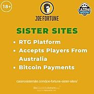 Sites like Joe Fortune – RTG casinos for Australian players with Bitcoin deposits.