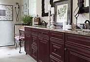 Beautiful Bathroom Vanity-Stone Cabinet Works
