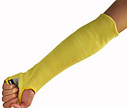Kevlar 18-Inch Cut Resistant Knit Sleeve with Thumb Hole