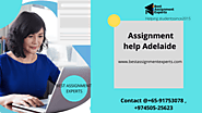 Assignment help Adelaide