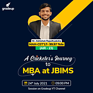 A Cricketer's Journey to MBA at JBIMS | Abhishek (AIR 23) MAH-CET MBA 2017 | 99.97%ile | Gradeup
