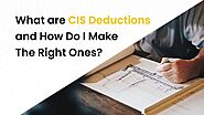 When CIS Deductions Should Not Be Made?