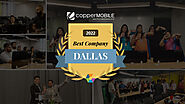 CopperMobile gets recognized as the Best Places to Work in Dallas 2022! - Copper Mobile