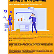 One of the Best Cost-Saving Strategies in Procurement