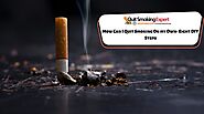 How Can I Quit Smoking On my Own- Eight DIY Steps