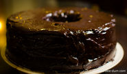 Brown Butter Cake with Chocolate Ganache -