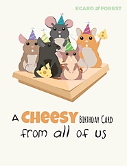 Cheesy birthday